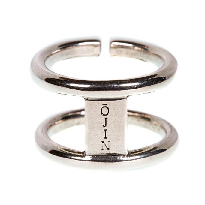 Chevalière créateur argent Hitori ÕJIN by Léo