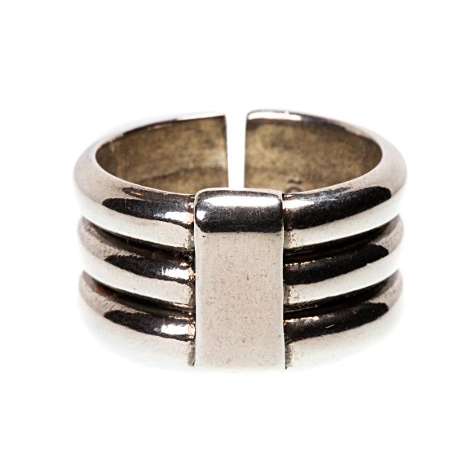 Bague créateur originale argent modèle Mitsu ÕJIN by Léo