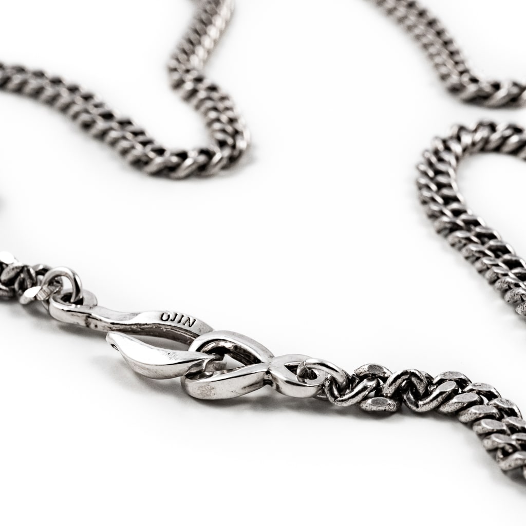 Collier chaîne gourmette argent homme Okane ÕJIN by Léo